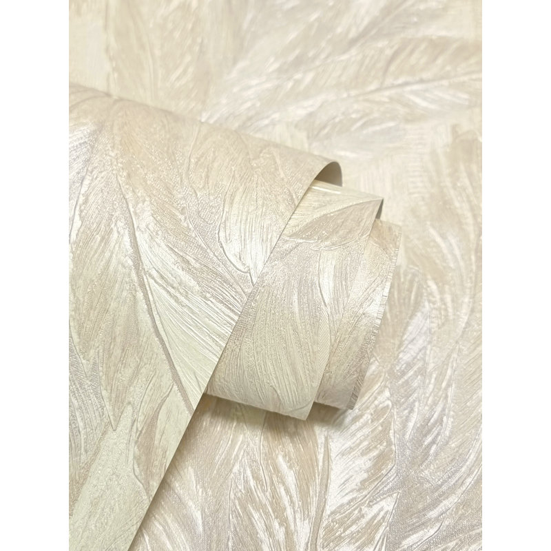 10m x 53cm Wallpaper Roll, Cream