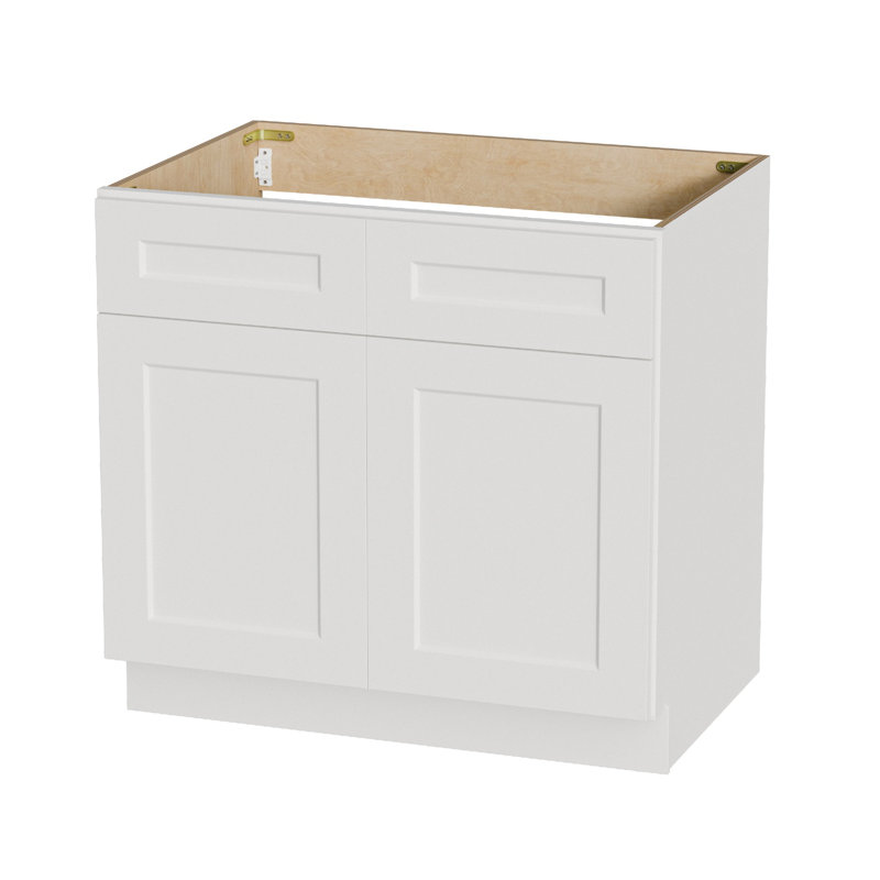 Armoire de base 36 po en bois massif et contreplaqué 36 po