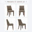 Parsons Upholstered Dining Chair Solid Wood Side Chair - Comfort & Style for Modern Homes-1721581498-1743351662