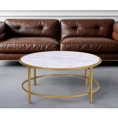 Table basse ronde 36 po Gracie Mills