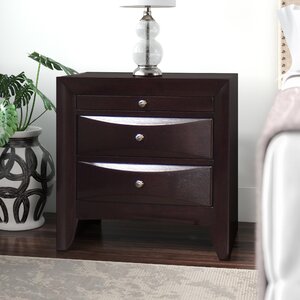 Archer 3 - Drawer Nightstand in Cherry