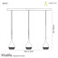 Verna 3 - Light Kitchen Island Pendant-32463572