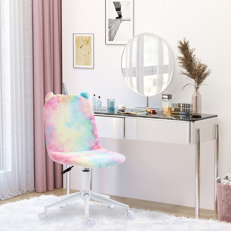 Happy Larry Velvet Office Chair