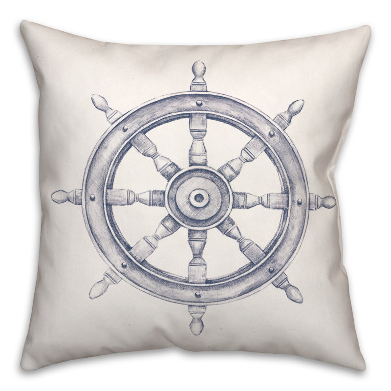 Throw Pillow, Navy