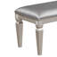Banc rembourré en similicuir Bevington
