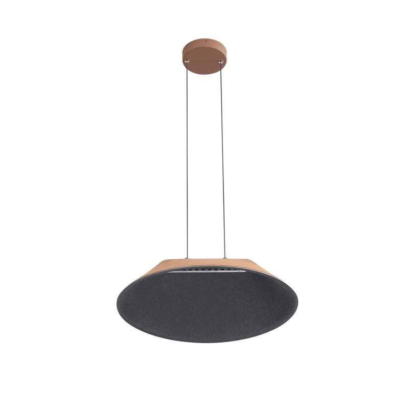 Luminaire suspendu DEL 21 po Meier, Brun