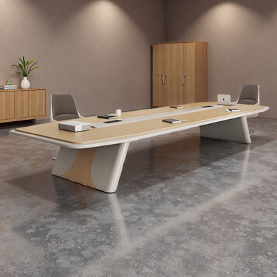 Table de conférence légère et luxueuse