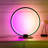Mininmalistic Rgb / Led Round Circle Table Lamp Nordic Style
