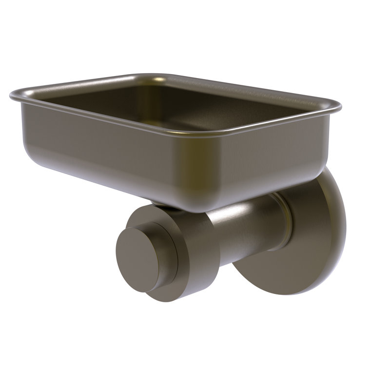 Beresford Soap Dish, Antique Brass