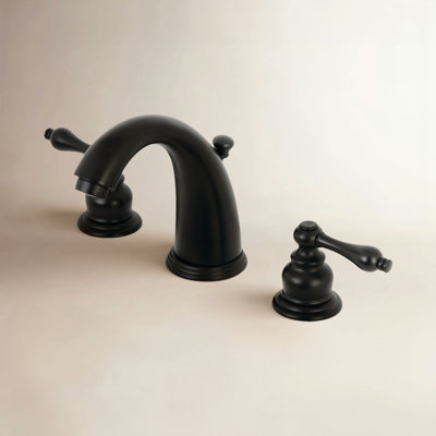Victorian Widespread Bathroom Faucet with Drain