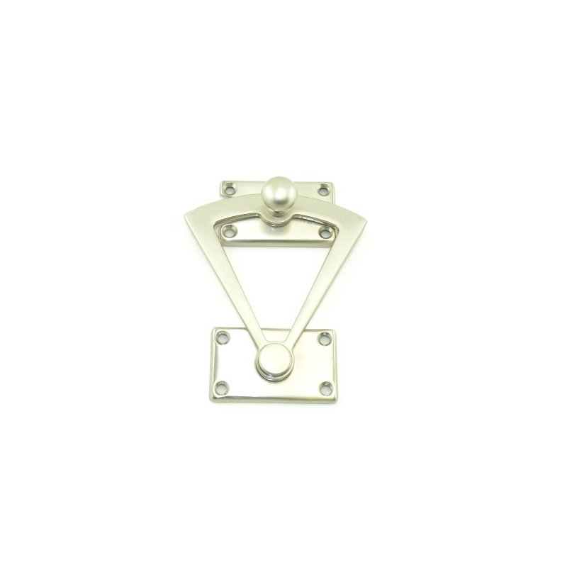 Non-Handed Dutch Door Quadrant, Satin Nickel