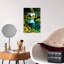 «Vibrant Woodland Stream Peaceful Serene Tranquil Lily Forest Landscape», art mural-129145356