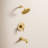 Cia Brushed gold Posi-Temp tub/shower-60735852
