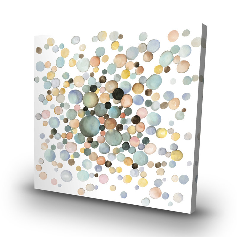 Little bubbles - 32"x32" art on canvas