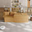 Canapé incurvé adapté aux maisons modernes Canapé modulaire incurvé en velours côtelé avec quatre coussins, canapé modulaire incurvé symétrique incurvé pour chambre à coucher, salon, bureau pour les loisirs ou sieste, salle de lecture et vestibule-1516511579-1516511580-1516511581