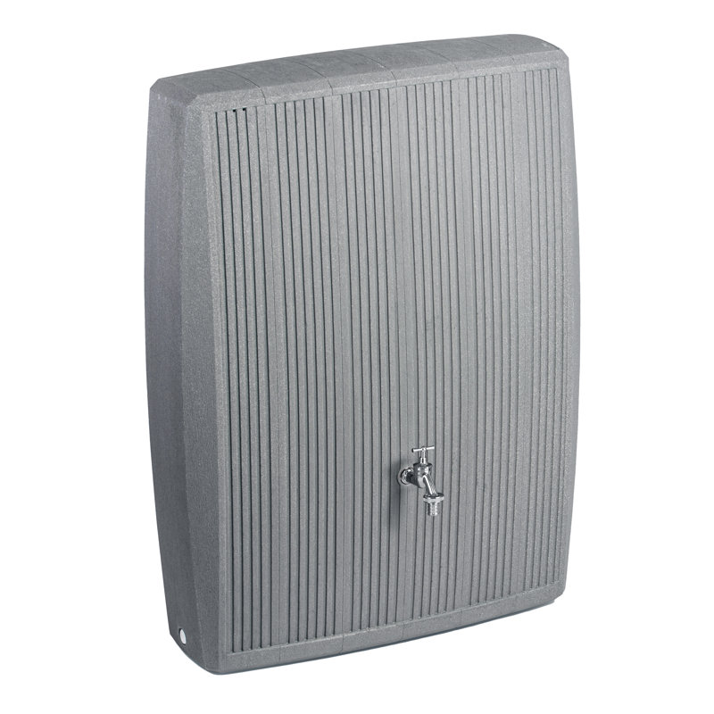 Ebern Designs 200L Polyethylene Plastic Rain Barrel and Hose