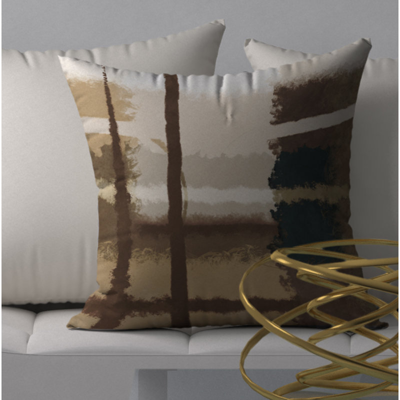  Housse et insert d'oreiller carré Service Skilful, 20 po X 20 po