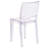 Bralynne Transparent Stacking Side Chair - Armless Side Chair - Resin Stack Chair