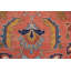 Tapis traditionnel à teinture de légumes antique 7 x 11