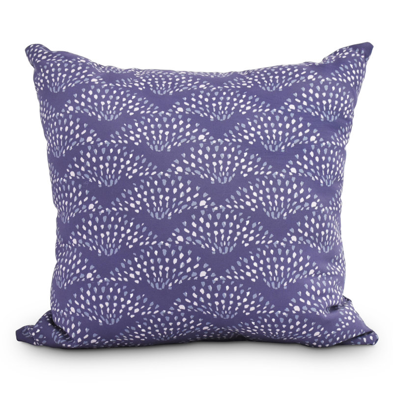 Housse et insert de coussin extérieur carré Fickle Florals, H 20 po x l 20 po, Violet