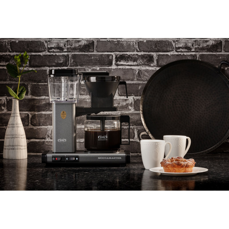 Moccamaster 10-Cup Coffee Maker, Orange