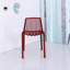 Chaise d'appoint empilable à dossier en lattes Leopoldo-275456481
