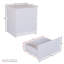 2 Drawer High Gloss Bedside Chest (FSC 100%) Bedroom Home Bedside Furniture-1633544127