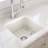18'' L Fireclay Kitchen Sink-61605365