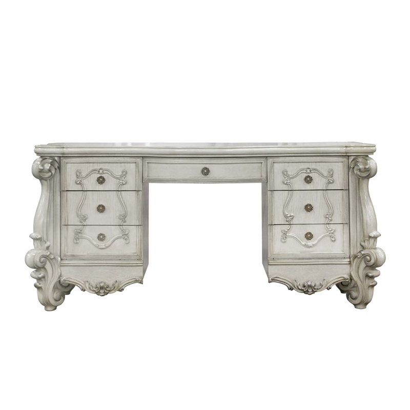 Meuble-lavabo Versailles, finition blanc os, Blanc os