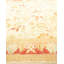 One-of-a-Kind 8 X 10; 8 X 10 New Age Wool Area Rug in Ivory