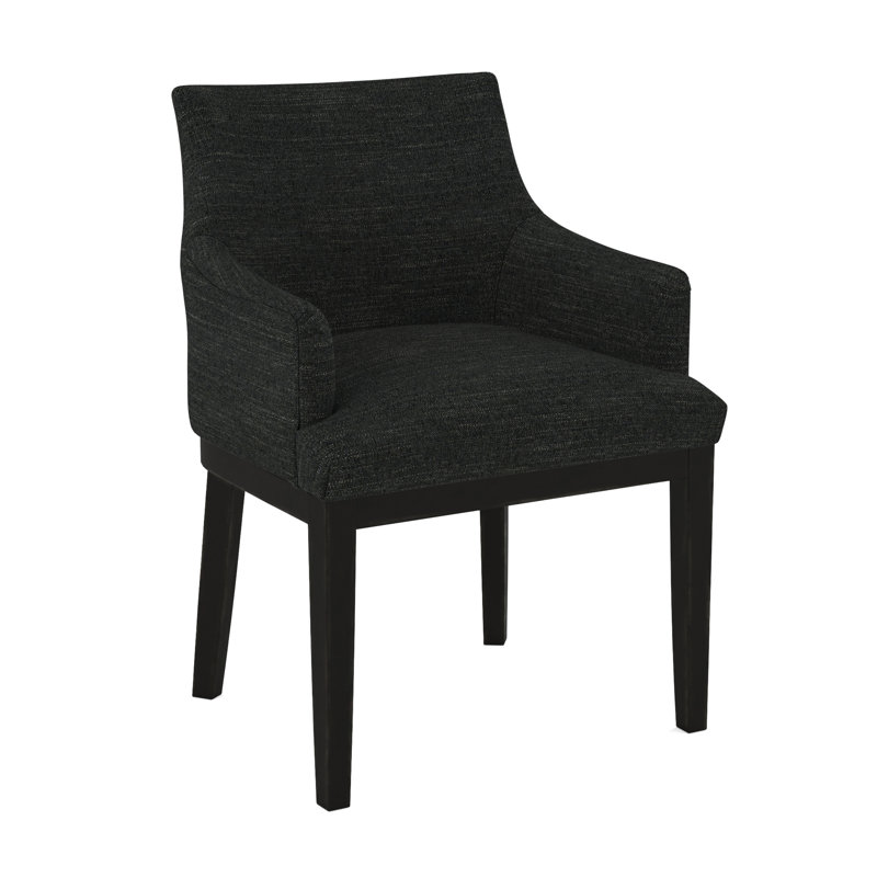 Upholstered Arm Chair, Espresso, 61689-88