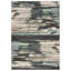 Tapis bleu sarcelle / brun Ernie-1419514021