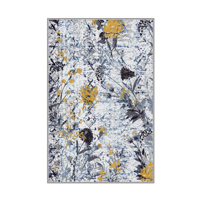 Premium Hall Carpet, 31.5 x 59.1 Inches | 100% Polyester, 0.4 in Pile Height, Antibacterial & Non-Slip PVC Dot Underside | Woven Design with 3D Digital Printing, Machine Washable, Ideal for Home Decor & Entryways