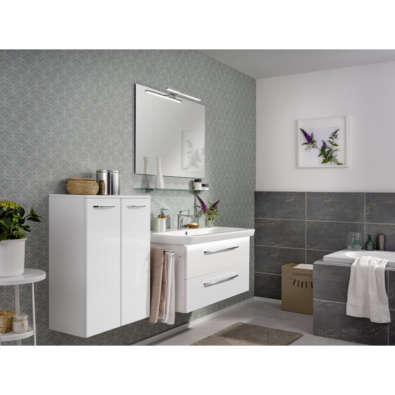Milano Bathroom Cabinet, White