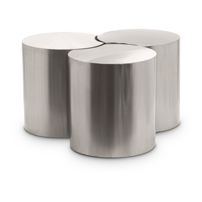 Hylie Coffee Table, Silver