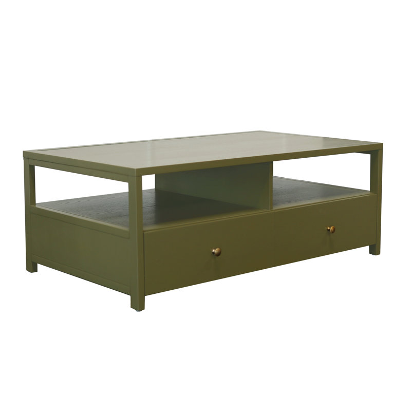 Table basse Gracie, Vert olive