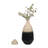 Elegant Two-Tone Ceramic Jar with Lid for Home Decor – Versatile Accent Decor for Shelf Accent, Console Styling, or Table Decor-1789602322