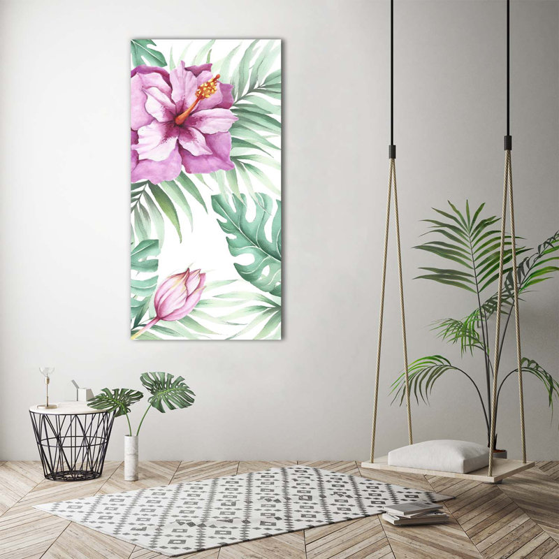 Hawaiian 1 Piece Wrapped Canvas Wall Art