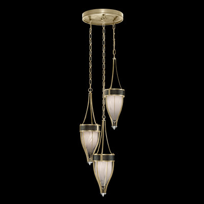Luminaire suspendu rond l 17,5 po Mirage