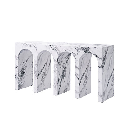 Engineered Stone Console Table