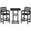 Ensemble de bar d'extérieur 3 pièces Dalson-1354635755