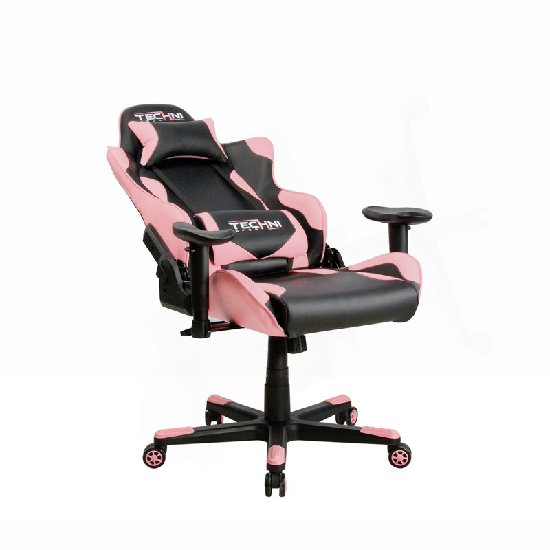 Fauteuil de jeu ergonomique à haut dossier pour PC