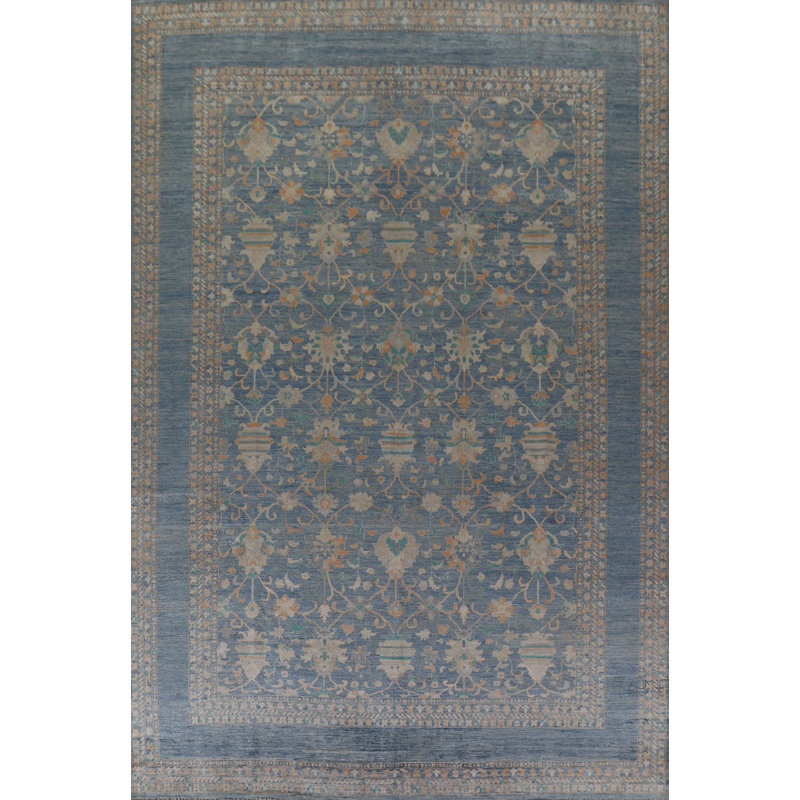 Tapis de salon à teinture végétale Ziegler
