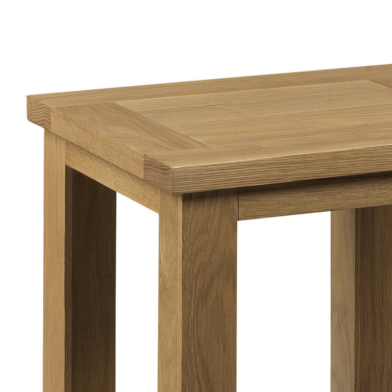 Nutmeg Solid Wood Frame End Table
