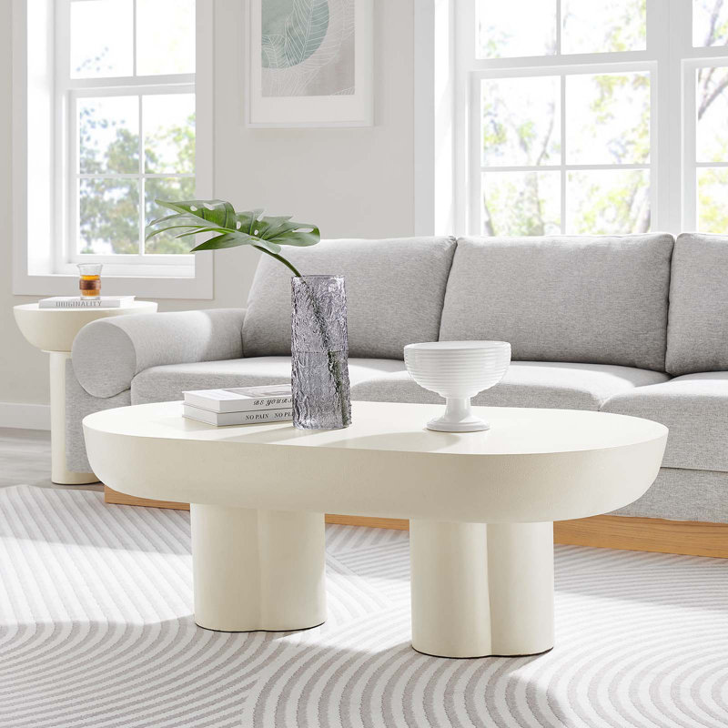Modway Caspian Coffee Table, White