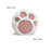 Round Cat Pow Shaped Throw Pillow