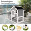 Cage à poules en bois de luxe-769917094