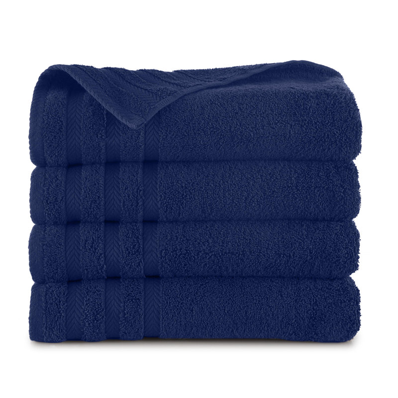 Drap 100% coton de qualité égyptienne Martex, Bleu héritage