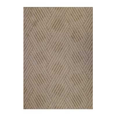 Haajrah Contemporary Geometric High-Low Performance Indoor/Outdoor Area Rug