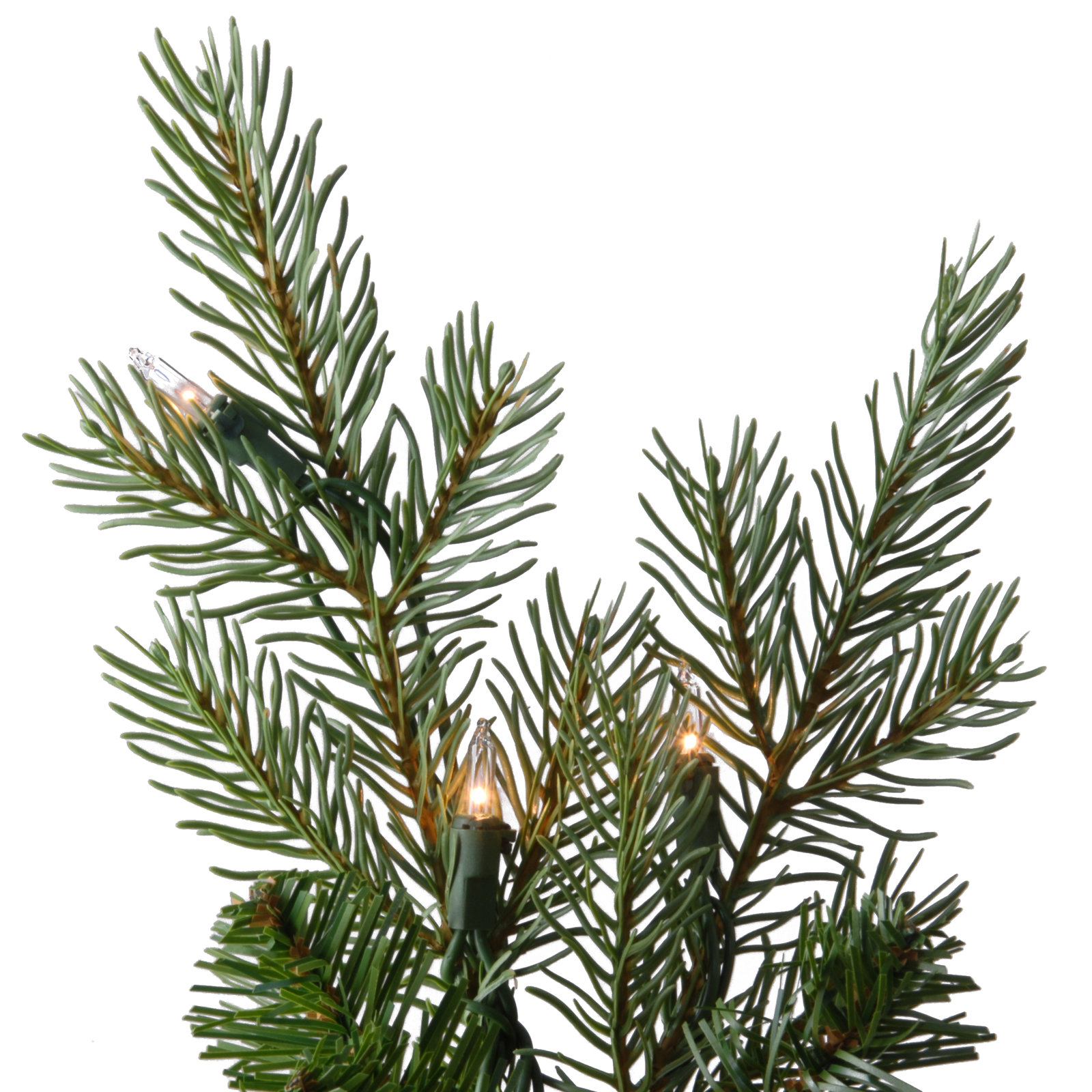 Latrae Pre-Lit Nordic Spruce Christmas Tree, 9'